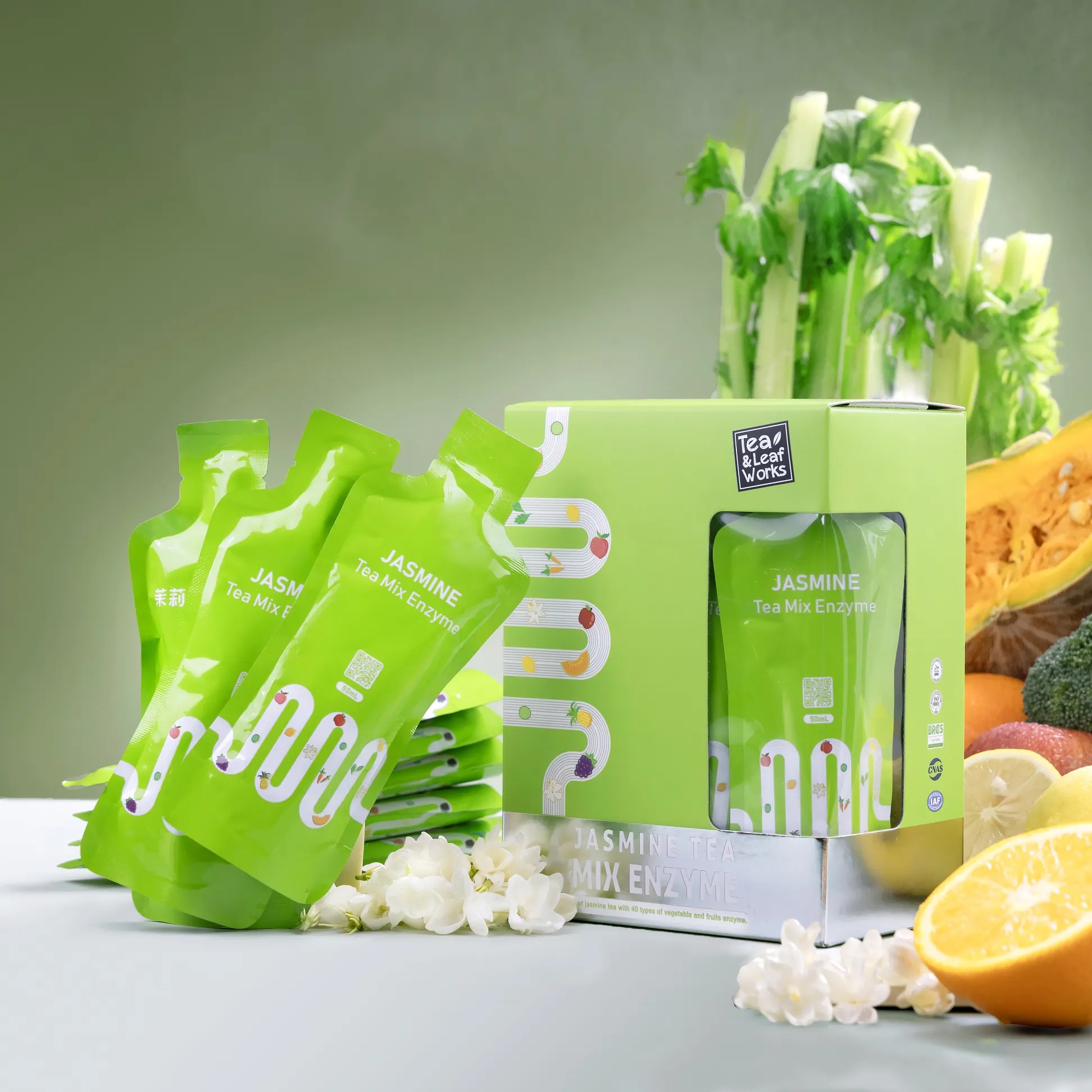 Best Health Food Brand Malaysia | Refresh and Detox Naturally with JDX Jasmine Tea Mixed Enzyme | The New Generation Health Supplement in Malaysia